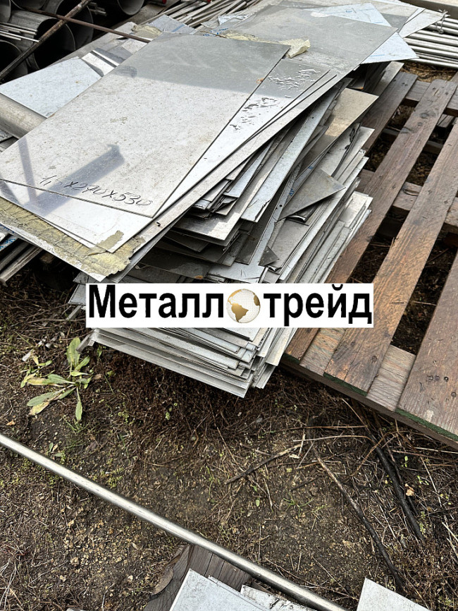 Лист нержавеющий 08Х15Н5Д2Т-Ш ЭП410Ш 0,8х1000х1590-1860мм мм