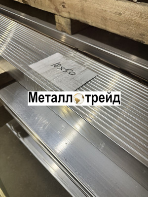 Полоса, шина алюминиевая АД0 10x60 мм 4000