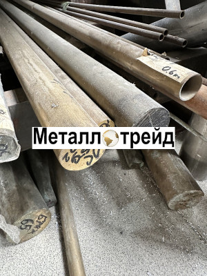 Пруток бронзовый БРБ2Т 9 мм