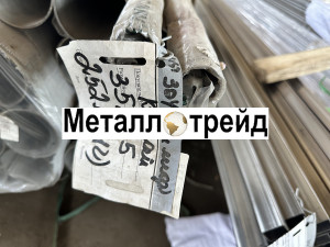 Труба нержавеющая TP 304 42,4х2,6 мм TP 304, EN 10217-7, TL, матовая