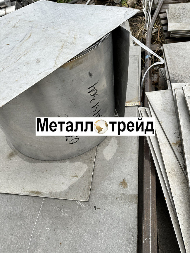 Лист жаропрочный ЭИ435 ХН78Т 0,8х1000х1900 мм