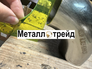 Отвод нержавеющий 90° 316L 168x3