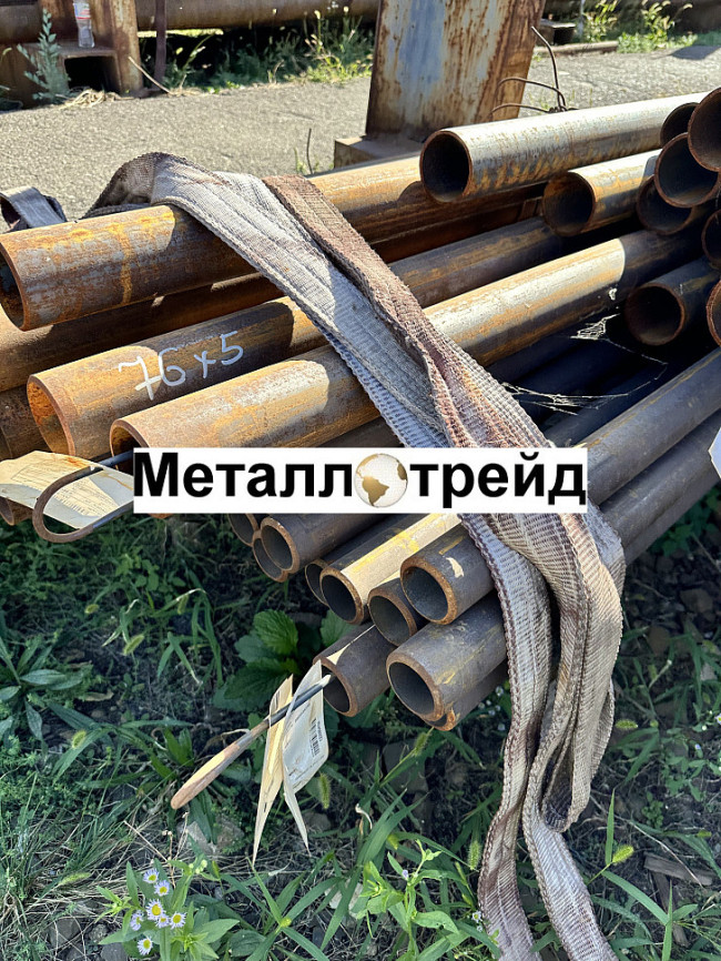 Труба электросварная 09Г2С 102x5 мм 6000