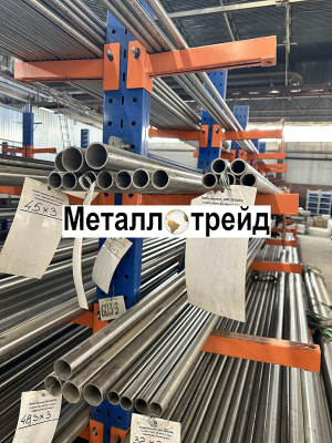 Труба нержавеющая TP 304 219,1х2 мм TP 304, EN 10217-7, TL, матовая