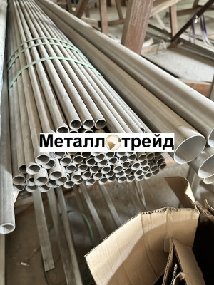 Труба нержавеющая TP 316L 50х1,5 мм TP 316L, EN 10217-7, TL, шлифованная 150 grit