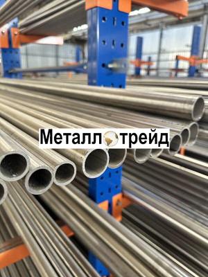 Труба нержавеющая TP 304 168,3х2 мм TP 304, EN 10217-7, A, второй сорт, матовая