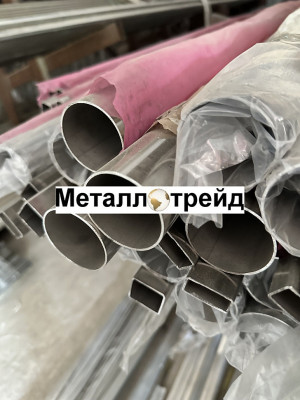 Труба нержавеющая TP 304L 33х1,5 мм TP 304L, EN 10217-7, TL, матовая