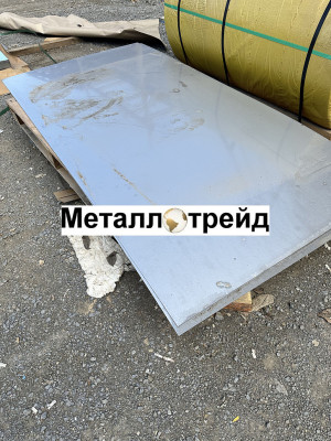 Лист нержавеющий AISI 304 3 мм 3,0 лист (AISI 304, ASTM A-240/240-M, 1500х6000, 1D, второй сорт)