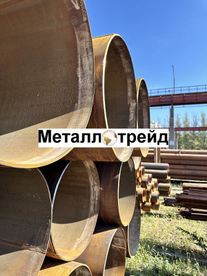 Труба электросварная Ст3 133х3,5 мм (11,6-11,7) ГОСТ 10704-91