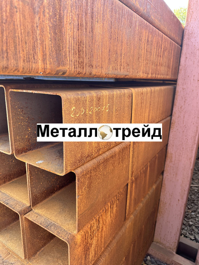 Труба профильная 09Г2С-15 120х120x7 мм 12000 Труба профильная 09Г2С-15 120х120x7 мм 12000