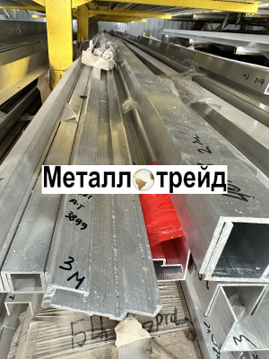 Швеллер алюминиевый АД31Т1 40x80x4 6000