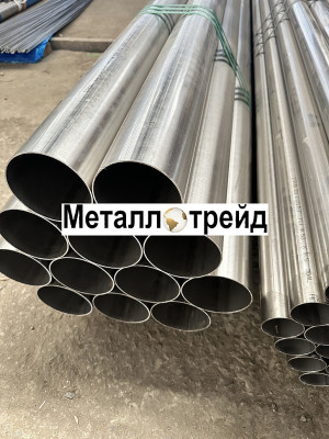 Труба нержавеющая TP 316L 70х2 мм TP 316L, EN 10217-7, TL, шлифованная 150 grit