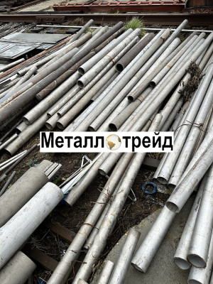 Труба нержавеющая TP 316L 76,1х1,5 мм TP 316L, EN 10296-2, TL, матовая