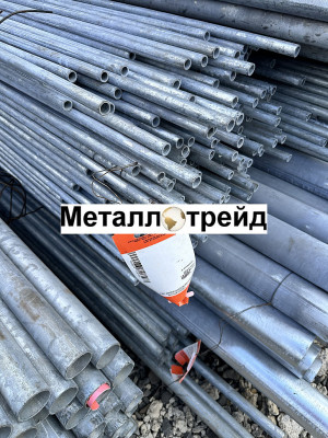 Труба оцинкованная Ст3 57х3 мм (7,8+нд) ГОСТ 10704-91