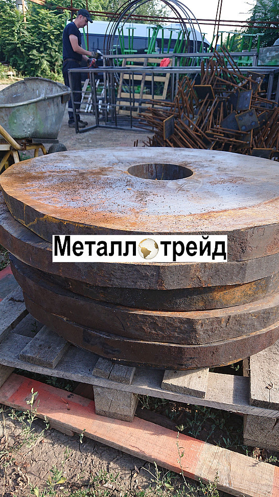 Поковка стальная 65Г 570 мм