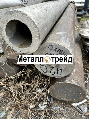 Труба нержавеющая TP 304L 50,8х2,5 мм TP 304L, EN 10217-7, TL, матовая