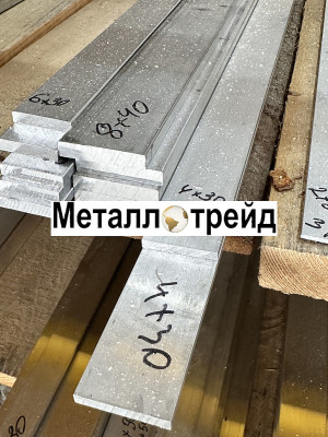 Полоса, шина алюминиевая АД31Т 10x60 мм 4000