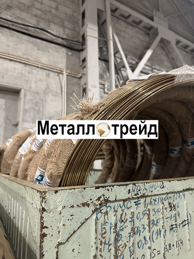 Проволока бронзовая БрБ2 4 мм