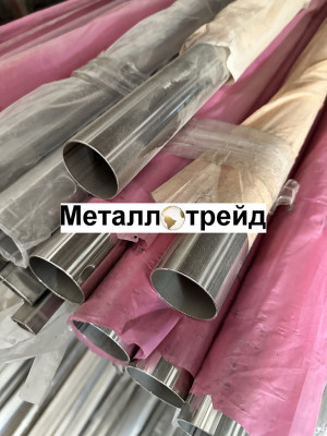 Труба нержавеющая TP 321 12х0,8 мм TP 321, EN 10217-7, TL, матовая