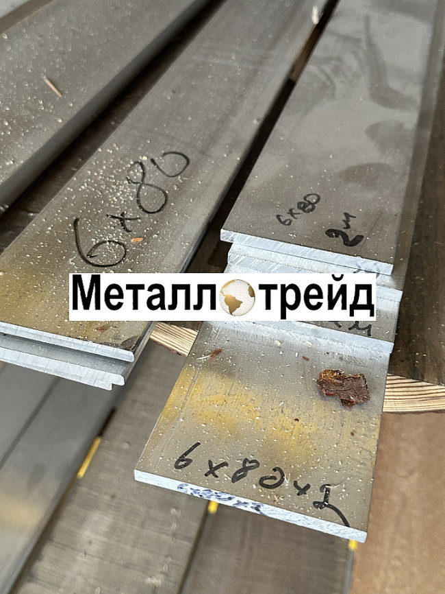 Профиль алюминиевый уголок АД31 80х80х8 мм