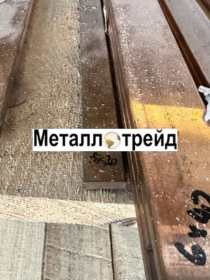 Полоса, шина медная М1 твердая 3х40х4000 мм