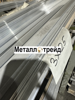 Полоса, шина алюминиевая АД31Т 3х30х4000 мм