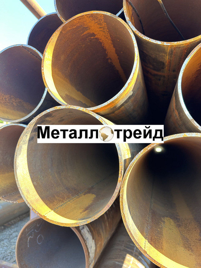 Труба электросварная 17Г1С-У 630x8 мм 11950-12030