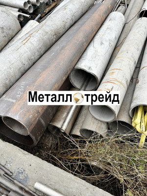 Труба нержавеющая TP 304 88,9х1,5 мм TP 304, EN 10217-7, TL второй сорт, матовая