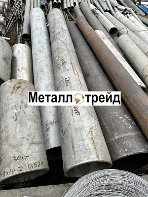 Труба нержавеющая TP 310S 51х2 мм TP 310S, EN 10217-7, TL, матовая
