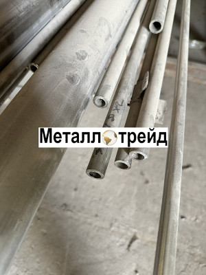 Труба нержавеющая TP 316L 33,7х3 мм TP 316L, EN 10217-7, TL, матовая