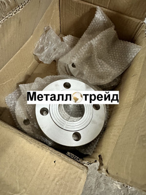 Фланец нержавеющий плоский 12Х18Н10Т 1x20x10