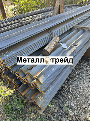 Уголок 09Г2С С345 140х90х8 мм 12000