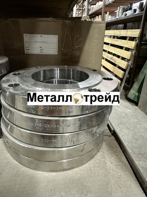 Фланец нержавеющий плоский 12Х18Н10Т 1x32x10