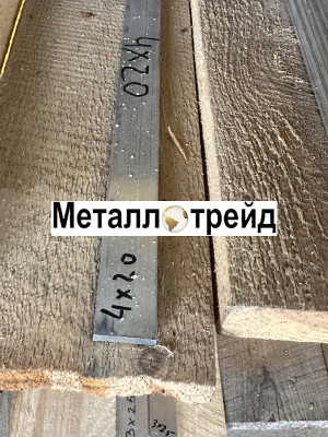 Полоса, шина алюминиевая АД31Т 5x60 мм 4000
