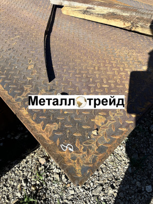 Лист рифленый чечевич чечевич 12х1500х6000 мм