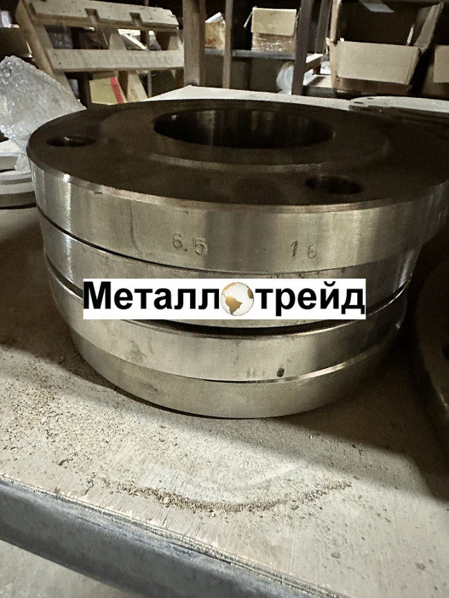 Фланец нержавеющий плоский 12Х18Н10Т 200x10x1