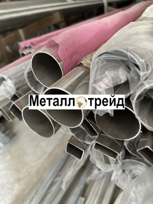 Труба нержавеющая TP 304 57х3 мм TP 304, EN 10217-7, TL, матовая