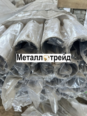 Труба нержавеющая TP 316 63,5х3 мм TP 316, EN 10217-7, TL второй сорт, матовая