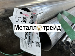 Труба нержавеющая TP 304 40х30х2 мм TP 304, EN 10219-2
