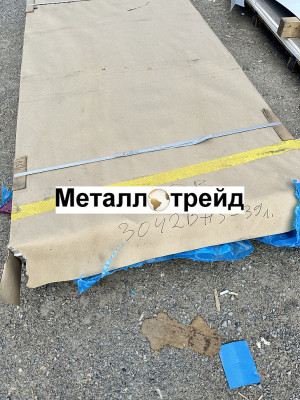 Лист нержавеющий AISI 430 2 мм 2,0 лист (AISI 430, ASTM A-240/240-M, 1250х2500, ВА+РЕ)